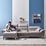 ★한정수량특가★ 이노센트 안트리 아쿠아텍스 헤드틸팅 4인소파+스툴 i102179