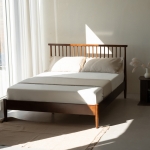 ★한정수량특가★ 이노센트 어텀 시즌2 원목 침대 SS/Q (+매트리스, 방수커버 선택)