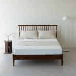 ★한정수량특가★ 이노센트 어텀 시즌2 원목 침대 SS/Q (+매트리스, 방수커버 선택)