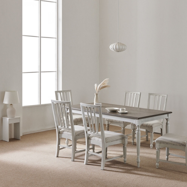 이노센트 뉴포트 1700 식탁세트 (의자6) i104432