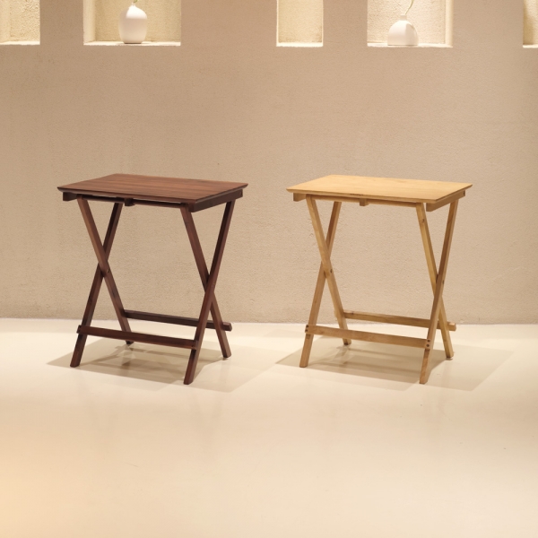 이노센트 시네마 원목 내추럴 접이식 테이블 i104650