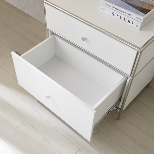 ★한정수량특가★ 이노센트 스틸린 미드센츄리 675 모듈 2단 협탁 서랍형 i104815