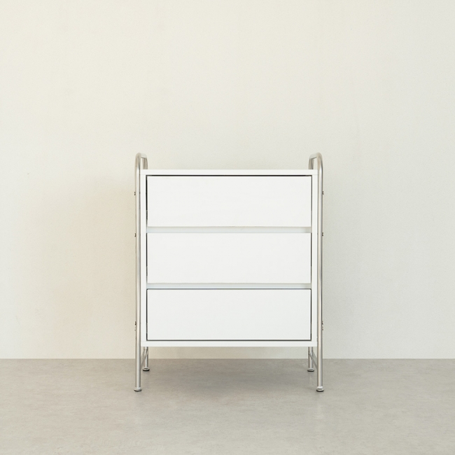 ★한정수량특가★ 이노센트 샤인 미드센츄리 3단 수납 콘솔형 서랍장 600 / 800