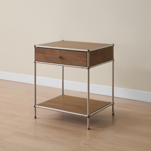 이노센트 미드센츄리 스탠스 원목 500 사이드 모듈 수납 협탁 i105027