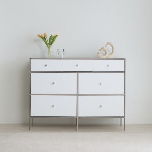 ★한정수량특가★ 이노센트 스틸스 미드센츄리 1200 3단 5칸 모듈 수납장 i105044