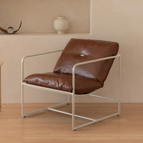 ★공식몰 단독 특가★ 이노센트 플로우 가죽 1인 인테리어 라운지 체어 소파 i105328