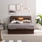 이노센트 볼드 LED 2칸 서랍형 프레임 SS/Q