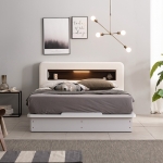 이노센트 볼드 LED 2칸 서랍형 프레임 SS/Q