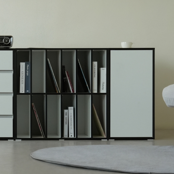 ★한정수량특가★ 이노센트 더즌 모듈 1200 세트 (800 책장＋400 수납장) i105767