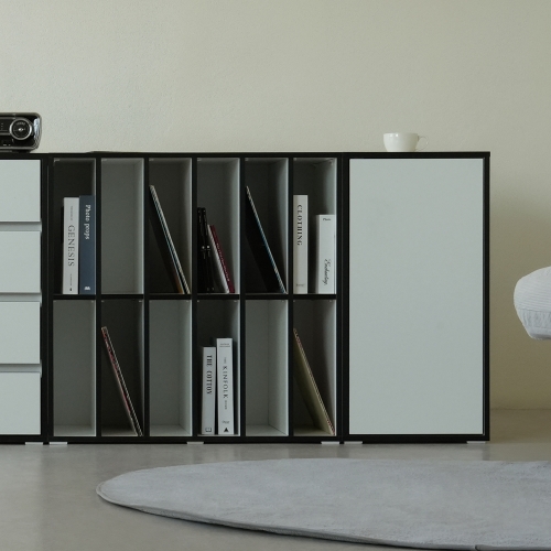 ★한정수량특가★ 이노센트 더즌 모듈 1200 세트 (800 책장＋400 수납장) i105767