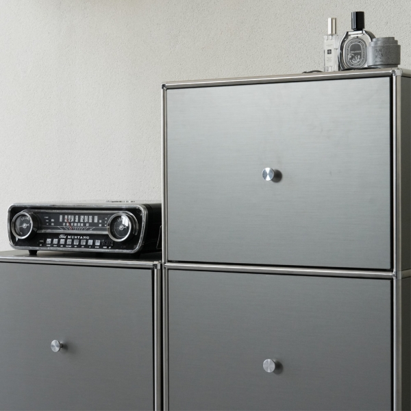 ★공식몰 단독 특가★ 이노센트 사이버 메탈 미드센츄리  1000 3단 6서랍 모듈 수납장 서랍형 i105222