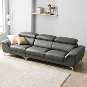 ★한정수량특가★ 이노센트 하이드 천연면피가죽 4인소파 i105606