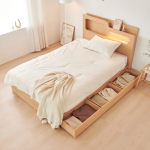 이노센트 루모스 LED 1단 3서랍 수납침대 SS＋케미컬폼매트 i105648