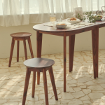 이노센트 시네마 원목 반원 식탁 테이블 1200 i105666