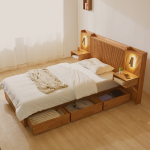 이노센트 알토 템바보드 호텔 수납 침대 프레임 SS i105774