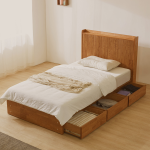 이노센트 알토 템바보드 호텔 수납 침대 프레임 SS i105774