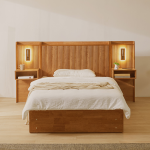 이노센트 알토 템바보드 호텔 수납 침대 프레임 SS i105774