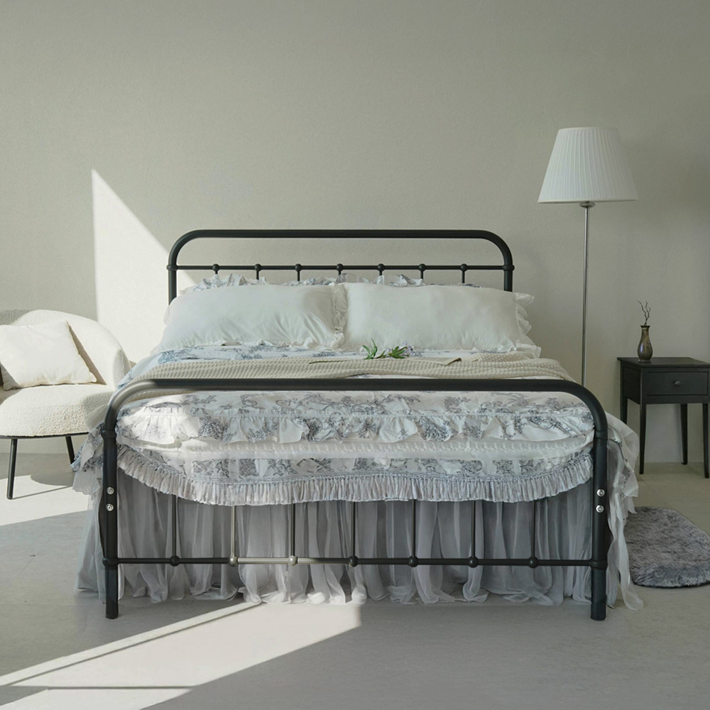 ★공식몰 단독 특가★ 이노센트 허니 철제 침대 프레임 SS i104792