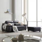 ★한정수량특가★ 이노센트 데미 천연면피가죽 3인/4인 소파 (+스툴, 카우치 선택)