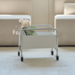 이노센트 블링 미드센츄리 철제 1단 이동식 수납바구니 트롤리 i105887