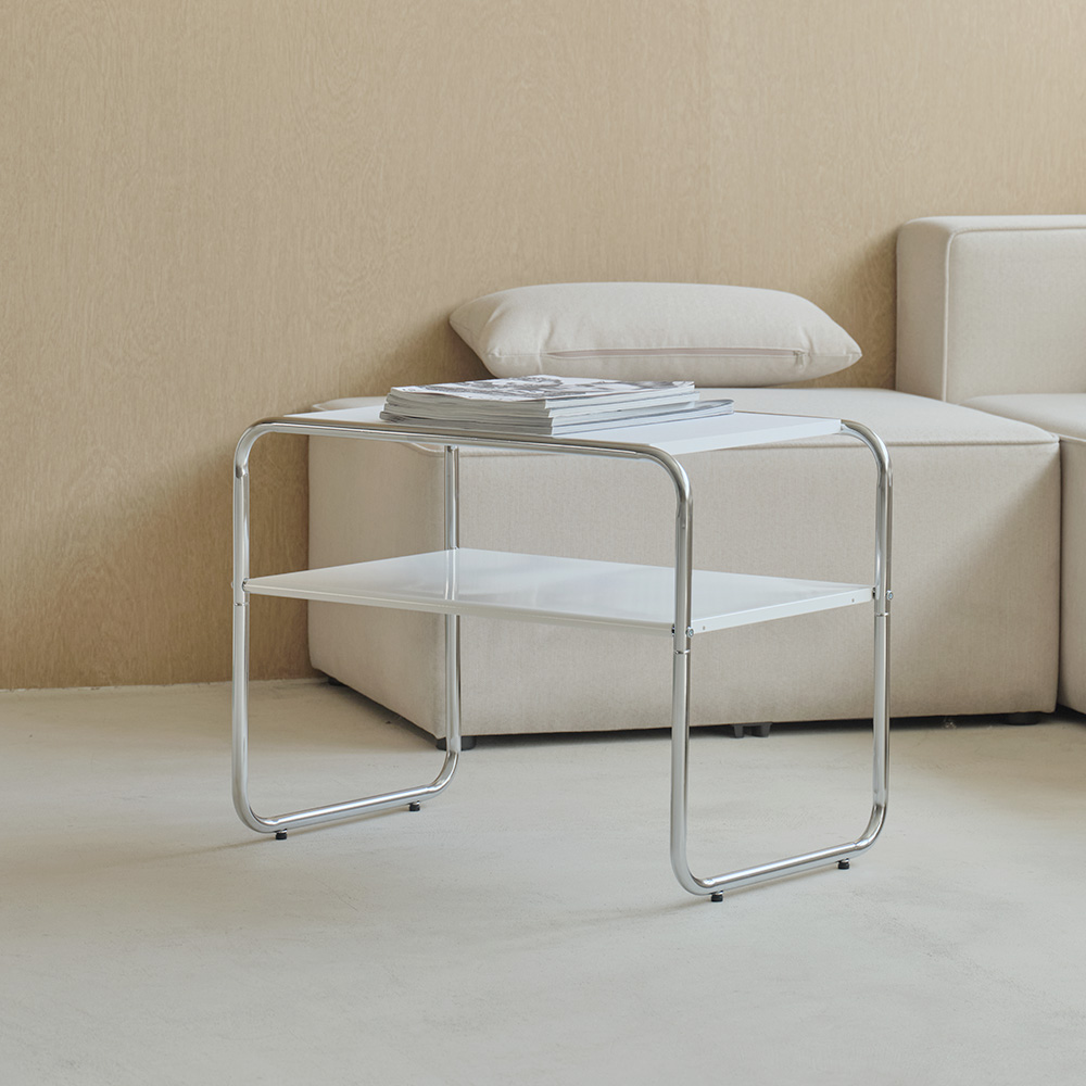 이노센트 블링 미드센츄리 철제 사이드 선반 테이블 i105886