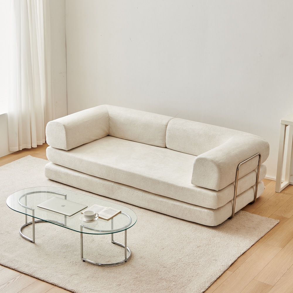 ★한정수량특가★ 이노센트 포비 패브릭 모듈 압축 소파베드 2000 i106030