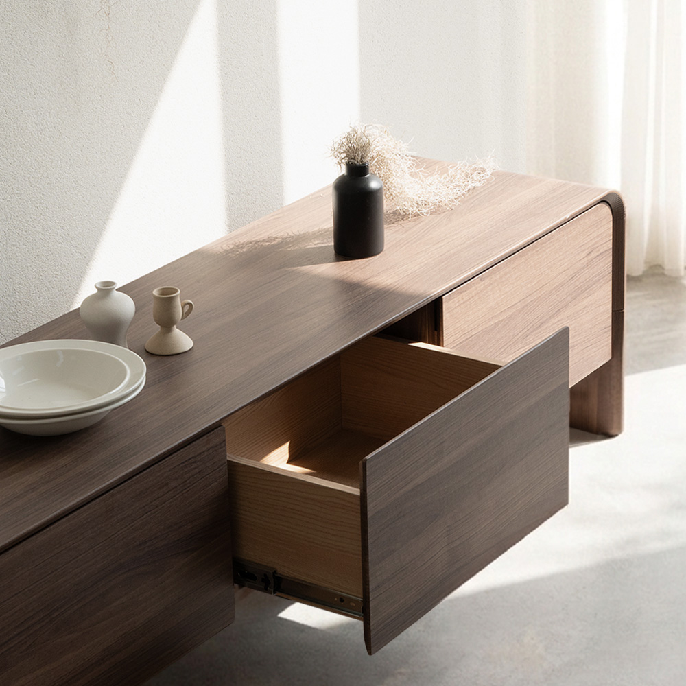 이노센트 메타 2000 낮은 1단 콘솔 거실장 i106125