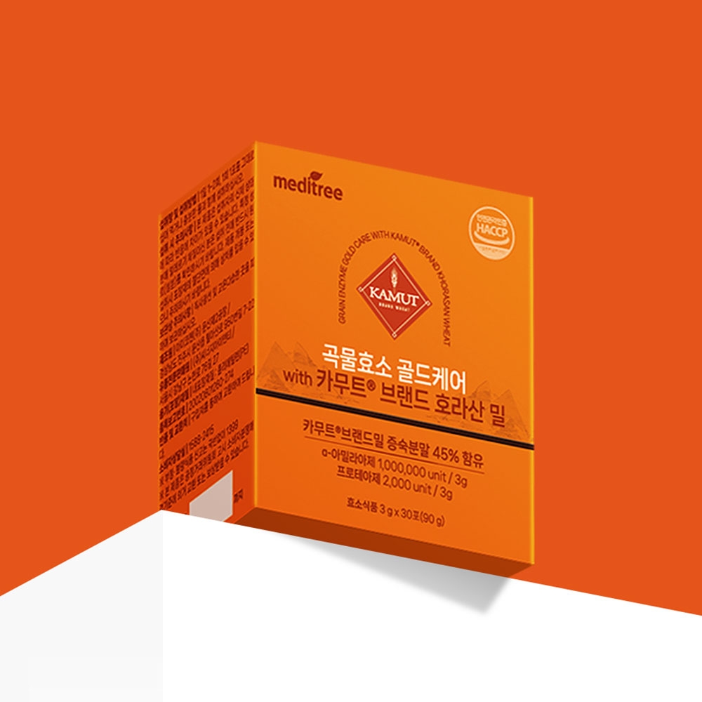[⚡단독특가] 카무트 곡물 효소 골드 5박스