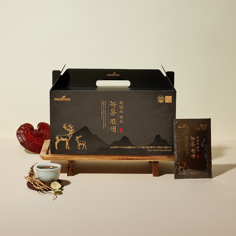 흑염소 담은 생 녹용 진액 1박스