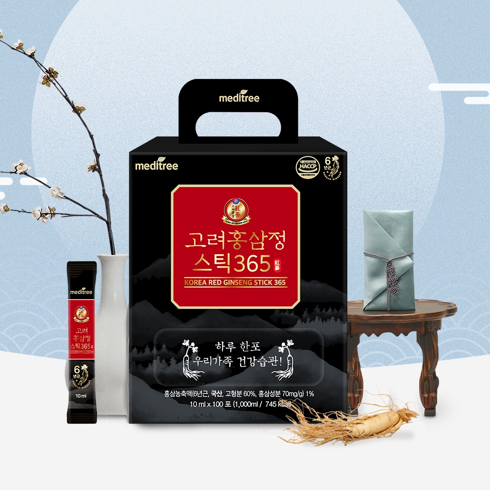 고려 홍삼정 365 스틱 1박스 100포