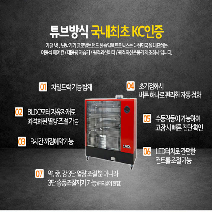 한솔 팬장착형 펠렛 히터 HDP-F260/26,000kcal 재고보유중