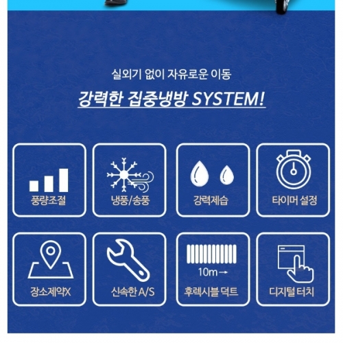 신일 이동식에어컨 1구 4000W 코끼리 산업용 공업용 사무실 공장 SMA-C4000WN