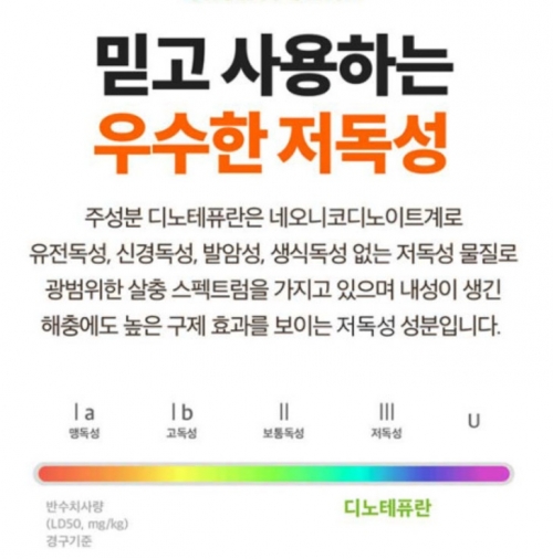 디노테퓨란 살충제 해충방역 연막용 국보 빈대약 모기약 파리약 바퀴벌레약 프로텍유제 500mlx2개