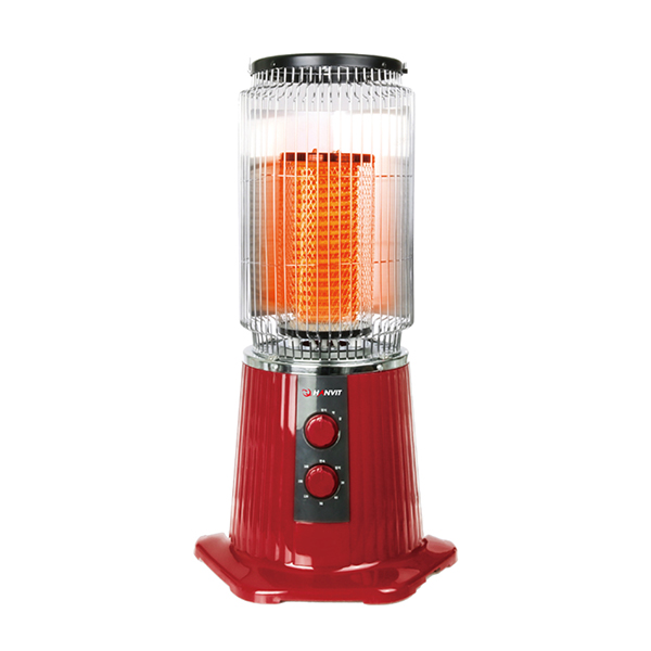 한빛 원통 3K 세라믹 원적외선 타이머 히터 HV-3003 사무실 업소용 가정용