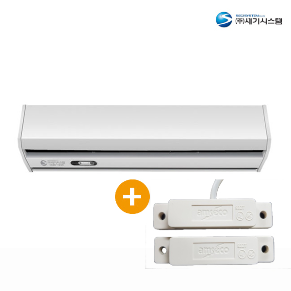 세기시스템 프리미엄 트윈노즐형 에어커튼 CAD-N12 + 리미트센서 바람 벌레 차단