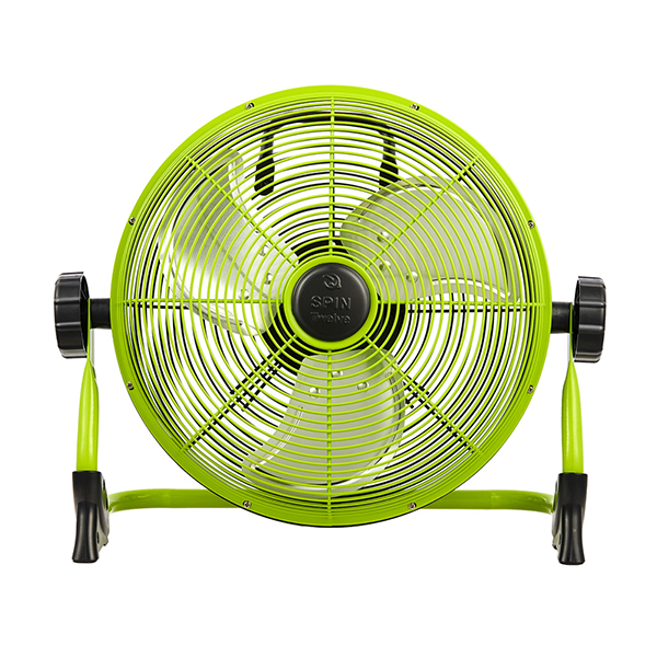 한빛 캠핑용 메탈 BLDC 투웰브 무선 선풍기 HV-4284T 대용량 보조 배터리 창고 작업실 낚시터