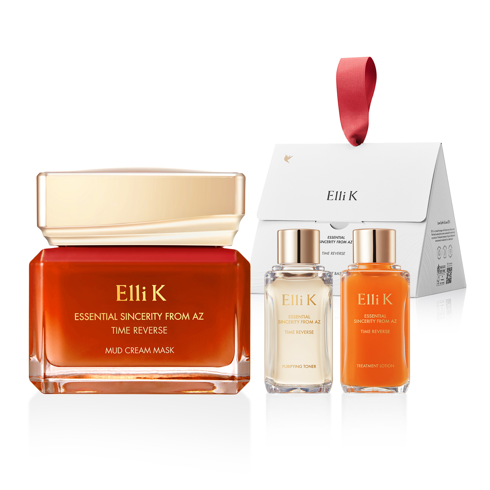 타임 리버스 머드 크림 마스크 150g+데이앤나잇키트 50ml+50ml