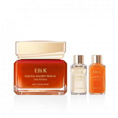 타임 리버스 머드 크림 마스크 150g<br>+ (증정)데이앤나잇키트 50ml+50ml