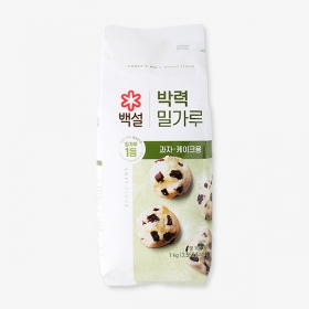 백설 박력 밀가루 1kg