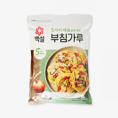 백설 5가지 자연에서 얻은 재료 부침가루 1kg