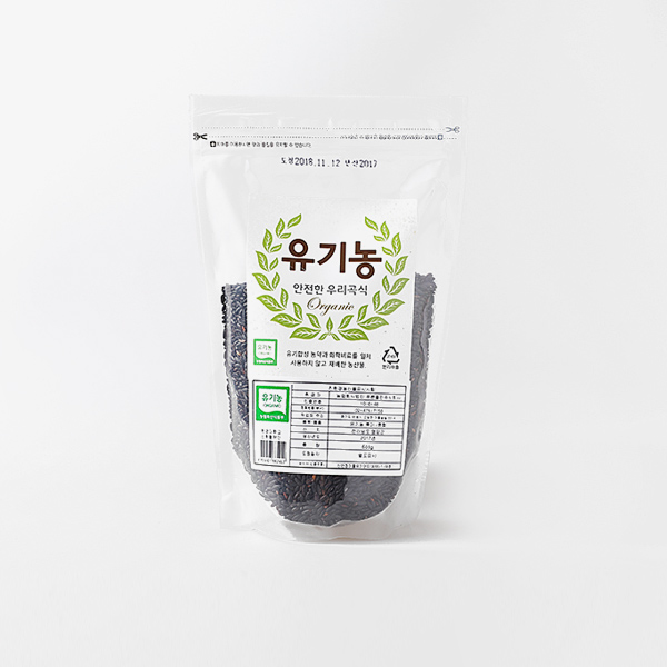 유기농 흑미 500g