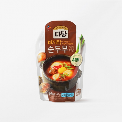 CJ 다담 순두부찌개양념 140g