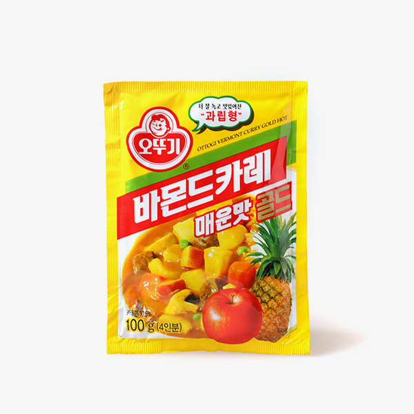 오뚜기 바몬드카레 매운맛 골드 100g