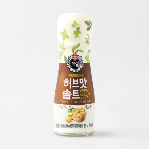 백설 허브맛솔트 마늘맛 50g