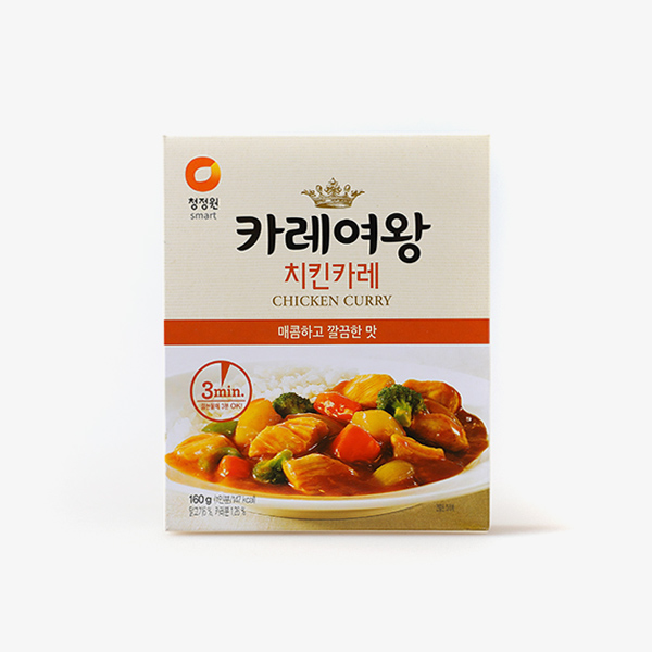 청정원 카레여왕 치킨카레 160g