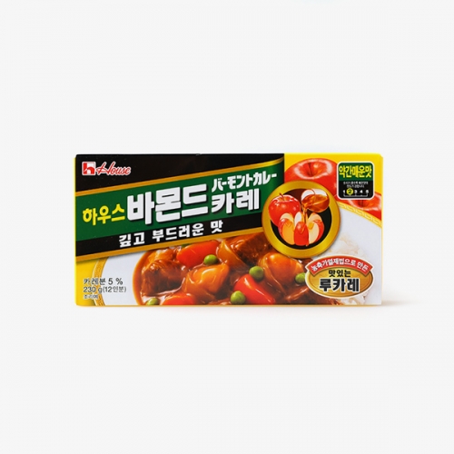 하우스 바몬드 카레 약간 매운맛 230g