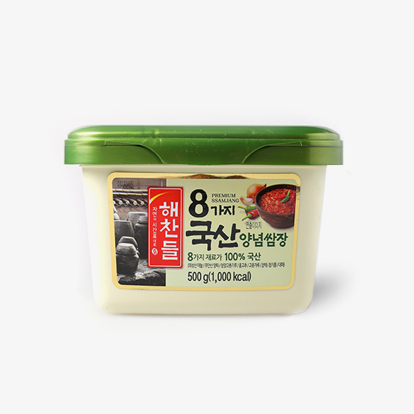 해찬들 8가지 국산 양념 쌈장 500g