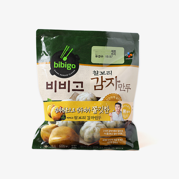 CJ 비비고 찰보리감자만두 400g*2