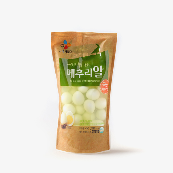 CJ 깐 메추리알 450g