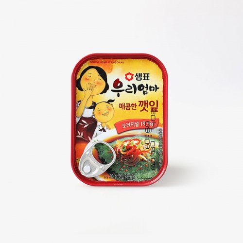 샘표 우리엄마 매콤한 깻잎 70g